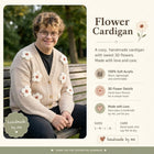 Crochet Flower Cardigan